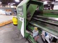 Specifications:  Maximum part length  228”  Maximum machining length  212”  Spindle center height  49”  Cross slide stroke range 2´- 6”  Quill diameter  8.6”  Head degrees swivel angle  +/- 90’  Central lubrication Yes  Chip conveyor  Yes  Full encl