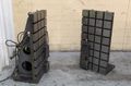 1 SET OF GIDDING & LEWIS  24" X 48" T SLOTTED ANGLE PLATES: STOCK #71689