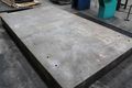 6' X 11' X 8" HIGH CAST IRON SURFACE PLATE: STOCK #58484