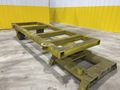 10,000 LBS X  42" X 120" HEAVY DUTY MOBILE TRANSFER CART WITH FORK POCKETS: STOCK #20244