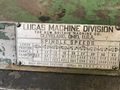 5" LUCAS TABLE HORIZONTAL BORING MILL: STOCK #68297