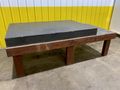 6' X 4' X 6" BLACK GRANITE PRECISION LAYOUT SURFACE PLATE WITH STAND: STOCK 16237