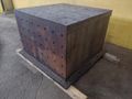 48" x 48" x 36" HIGH INTERLAKE DRILLED & TAPPED SET-UP / RISER TABLE: STOCK #16475