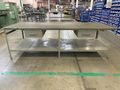 10′ L x 4′ W Heavy Duty Steel Metal Frame Table w/ drawers