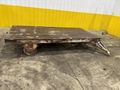 20,000 LBS (10 TON) x 120" x 60" STEEL WITH HARD TIRE TRANSFER CART CAR:  STOCK #23236