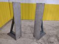 48” X 10” X 22” PAIR OF (2) ANGLE PLATES: STOCK #22673