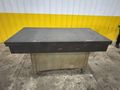 36" X 72" X 9" THICK BLACK GRANITE SURFACE PLATE WITH STAND: STOCK #23490