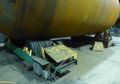 120 TON PANDJIRIS MODEL #PR-240 WELDING TANK TURNING ROLLS, 60 TON DRIVE & 60 TON IDLER: STOCK #