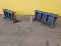 (2) 8" x 48" x 18-3/8" CAST PARALLEL SET UP BLOCKS: STOCK 12886