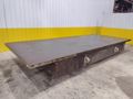 97" X 241" STEEL LAYOUT TABLE WITH 3" PLATE TOP: STOCK 11833