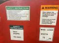 30,000 LB  BUSHMAN 624 LIFTING HOOK: STOCK #78537