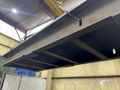 99-1/4" X 257" X 3" STEEL PLATE ON STAND: STOCK #74980