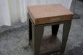 18" X 24" STARRETT PINK GRANITE PLATE ON STAND: STOCK #74829
