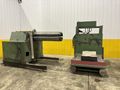 12,000 LB X 50" ROWE MODEL #12050-DSV MOTORIZED COIL REEL UNCOILER & COIL CAR: STOCK #21979