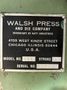 45 TON WALSH MODEL # 45X OBI PRESS: STOCK #77506