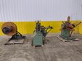 18" WIDE X 2,500 LBS YODER MODEL #M2 PULL THROUGH SLITTING LINE, INCLUDES UNCOILER, SLITTER & RE