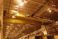 70 TON X 74'9" WHITING 8 WHEEL OVERHEAD BRIDGE CRANE WITH 35 TON AUXILIARY, NEW 2002: STOCK 1321