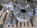 USED, 24" CUSHMAN 4-JAW HEAVY DUTY POWER WRENCH COMBINATION CHUCK WITH 8-1/8" HOLE