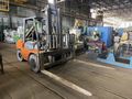 7300 LBS TOYOTA MODEL #7FGU35 DUAL FRONT TIRE GAS FORKLIFT: YOBRO #24550