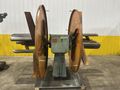 4,000 LBS x 20" AMERICAN STEEL LINE MODEL #60 DOUBLE END PULL OFF UNCOILER COIL REEL: STOCK #230