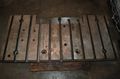 64-1/2" x 30" x 4" T-SLOTTED BOLSTER PLATE