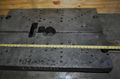 36" X 25" X 3" Bolster Plate