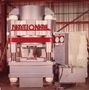 3000 TON NATIONAL (CROSBY GROUP) 4-POST HYDRAULIC PRESS / WIRE ROPE SWAGING MACHINE: STOCK #1945