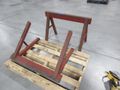 Heavy Duty Welded Steel Saw Horses (2pcs), 36" x 20" x 25"H- Auction Item