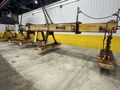 53 TON (107,500 LBS) BUSHMAN MODEL #MT420 TELESCOPING MAGNETIC SPREADER LIFTING BEAM  W/ OHIO MA