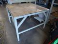 Steel Table 48"x48"x35"H- Auction Item
