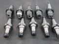 CT40 Taper Tool Holders (10) :(5) Schunk 3/4" Hydraulic Expansion Holders, (5) ER20 Collet Chucks- Auction Item