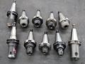 CT40 Taper Tool Holders: (10) End Mill Holders- Auction Item
