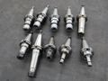 CT40 Taper Tool Holders: (4) Nikken Sk-16B, (1) Nikken SK-15B, (2) SK-6, (3) ER20 Collet Holders- Auction Item