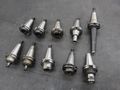 CT40 Taper Tool Holders: (3) Er2 Collet Holders, (2) Shell Mill Drivers, (5) End Mill Holders- Auction Item