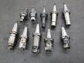 CT40 Taper Tool Holders, Assorted Collet Holders and Insert Milling Cutters- Auction Item