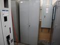 Metal Cabinet, 2 Door, 5 Adjustable Shelves - Contents- Auction Item