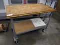 Portable Work Bench on Heavy Duty Casters- Auction Item