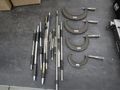 Lufkin Micrometers: 2-3", 3-4", 4-5", 5-6" and Many Large Micrometer Standards- Auction Item