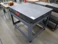 Precision Granite Surface Plate, 2-Ledge, Grade A, 48" x 36" x 6" with Portable Steel Stand- Auction Item