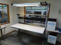 Adjustable Work Bench and Light w Power Strip- Auction Item