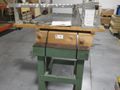 Balance Beam Testing Device, **Shop Made**, On Rolling Wood Cart with Weights and Conversion Charts- Auction Item