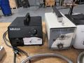 Precision 4.5" x 4.5" Single Axis Stage with Mitutoyo 0-50mm Micrometer, (3) Fiber Optic Light Sources, (2) Light Rings- Auction Item