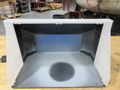 Portable Airbrush Spray Booth Station with LED Lights, 25W Fan, 6' Exhaust, 22.25"x19"x14" Hobby Airbrush- Auction Item