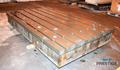 69" x 118" T-Slotted Floor Plates, 14" Thick, Cast Iron, (4) Available, Matched, #30291