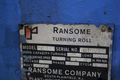 5 TON RANSOME MODEL APRR/AIRR TANK TURNING ROLL SET: STOCK #71650