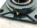 (4) 2-3/16" DODGE 4 BOLT FLANGE BALL BEARING WITH COLLAR LOCKING: STOCK 18532