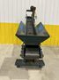 8" WIDE X 6' HIGH NEW LONDON ENG MODEL #500 MOTORIZED BELT INCLINED PARTS CONVEYOR: STOCK #20069