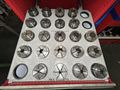 CNC Hydraulic Collet Chuck w/ (41) Assorted Crawford “D” Style Multibore Spring Collets