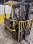 5,800 LBS HYSTER MODEL #E65XM2 36V ELECTRIC FORKLIFT & CHARGER: STOCK #21662