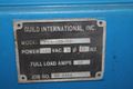 10" X 135" GUILD MODEL #PSA-135-10 SHEAR END WELDER:  STOCK #75162